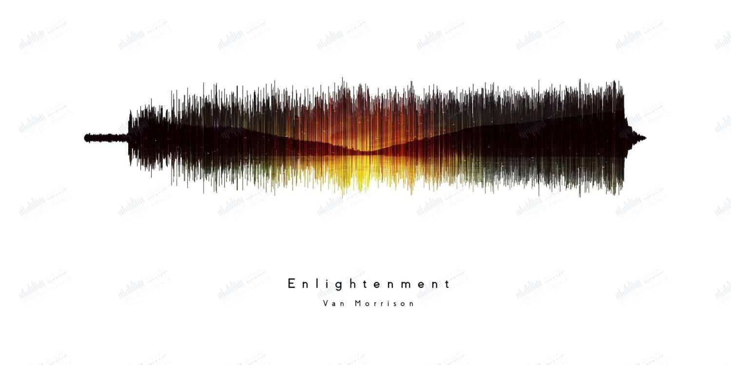 Enlightenment by Van Morrison - Visual Wave Prints