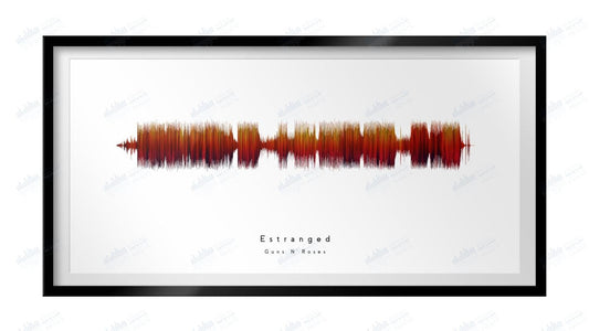 Estranged by Guns N' Roses - Visual Wave Prints