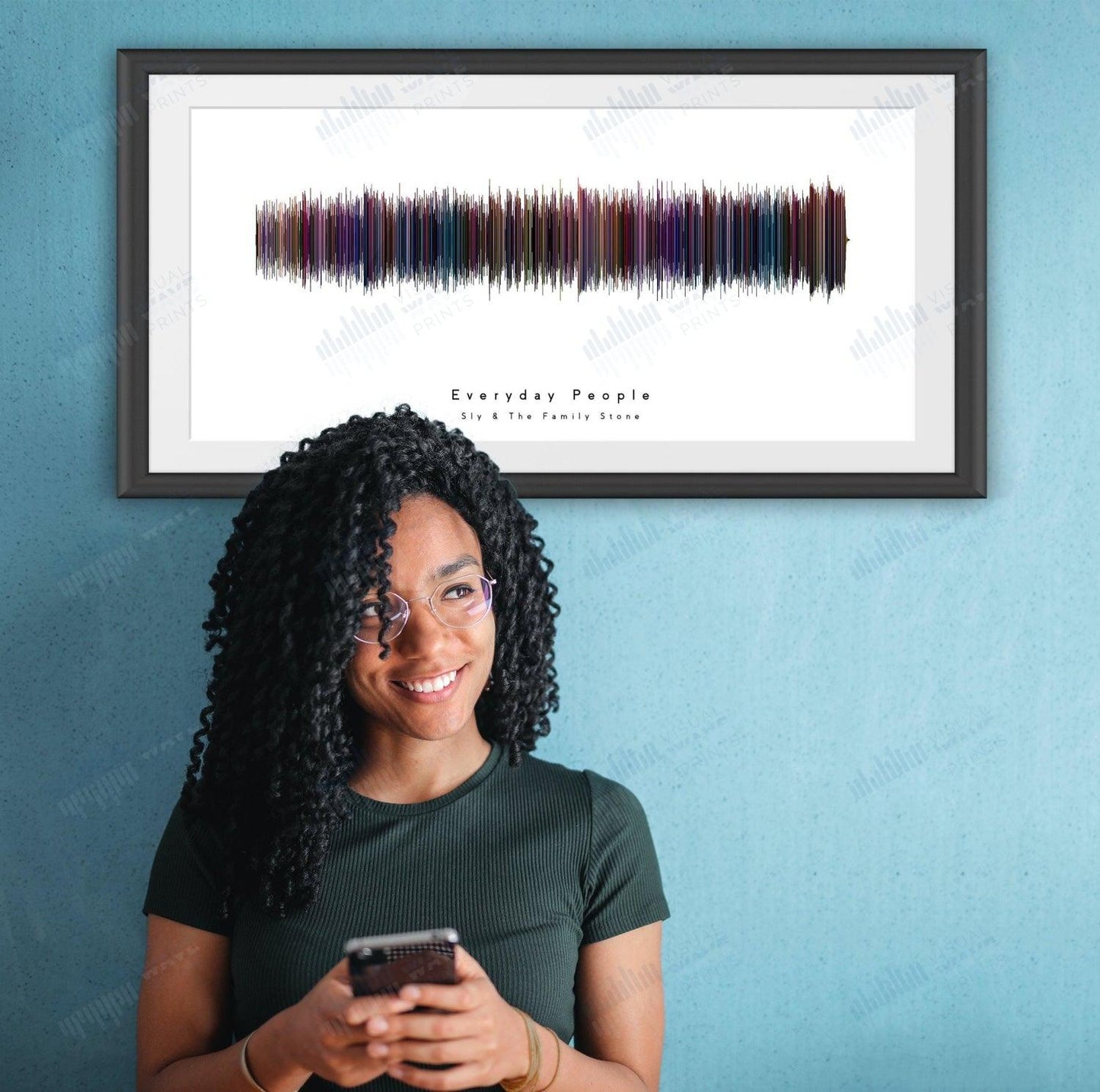Everyday People by Sly & The Family Stone - Visual Wave Prints
