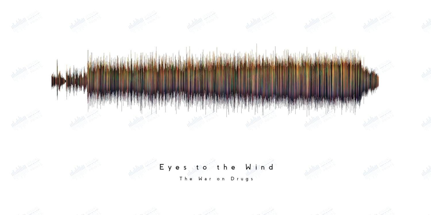Eyes to the Wind by The War on Drugs - Visual Wave Prints