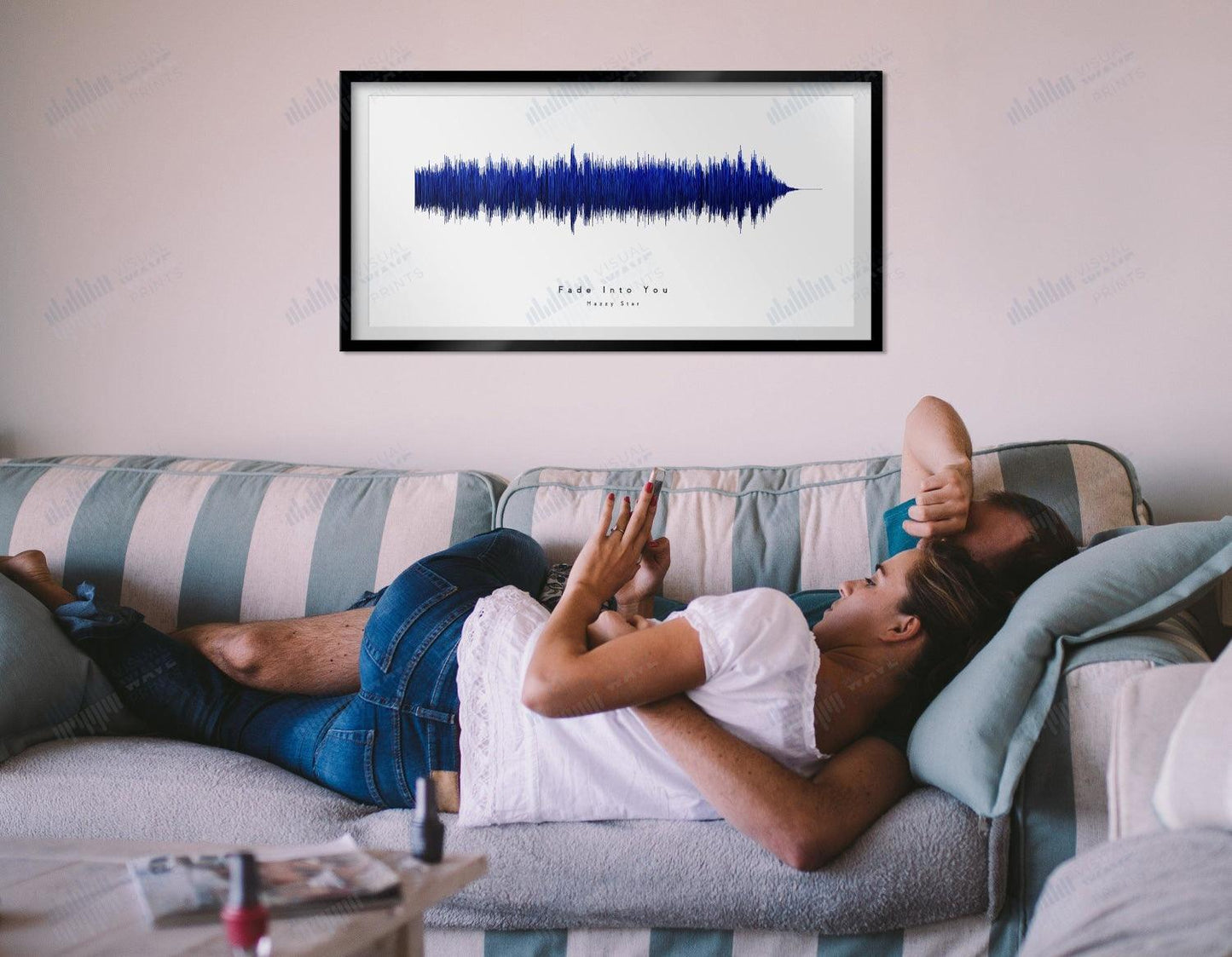 Fade Into You by Mazzy Star - Visual Wave Prints