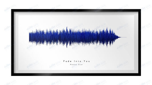 Fade Into You by Mazzy Star - Visual Wave Prints