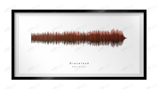 Graceland by Paul Simon - Visual Wave Prints