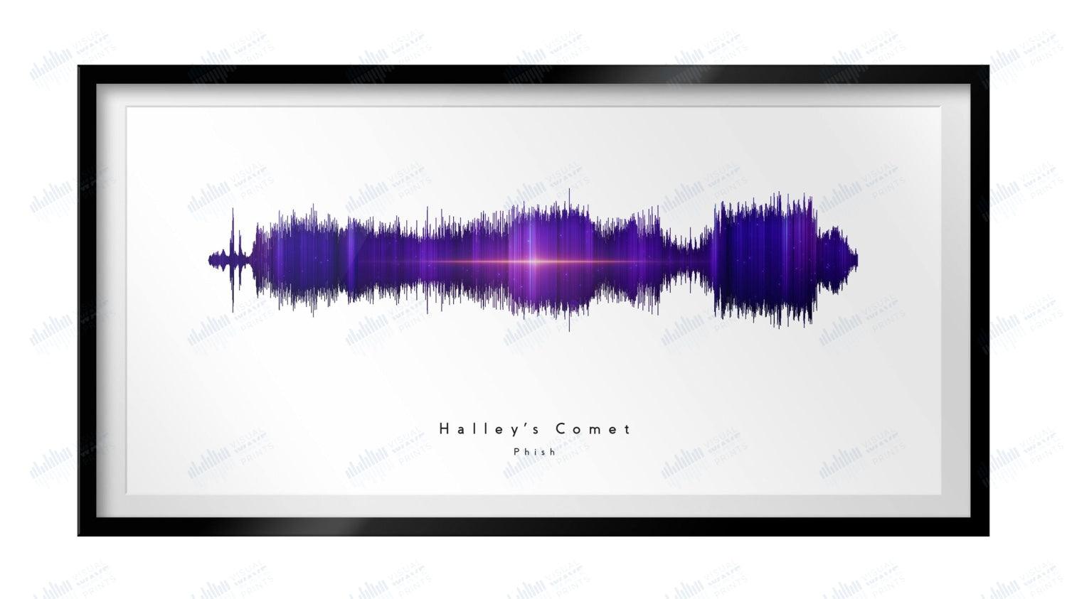 Halleys Comet by Phish - Visual Wave Prints