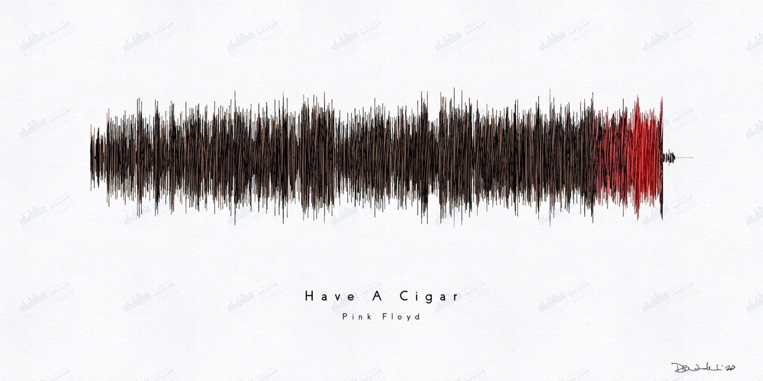 Have a Cigar // Pink Floyd | classic alternative rock lyrics inspired | A1  A2 A3 A4 A5 | music poster | wall decor | art print