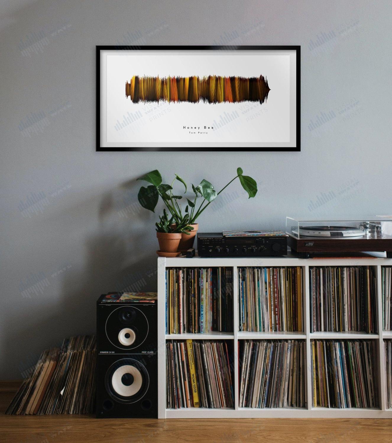 Honey Bee by Tom Petty - Visual Wave Prints