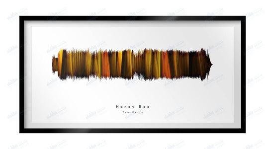 Honey Bee by Tom Petty - Visual Wave Prints