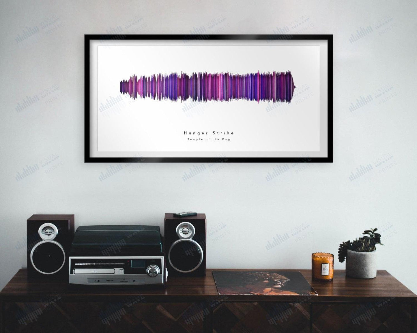 Hunger Strike by Temple of the Dog - Visual Wave Prints