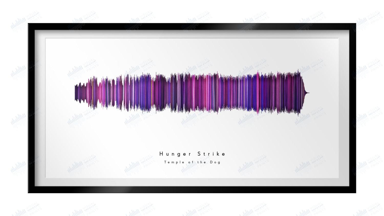 Hunger Strike by Temple of the Dog - Visual Wave Prints