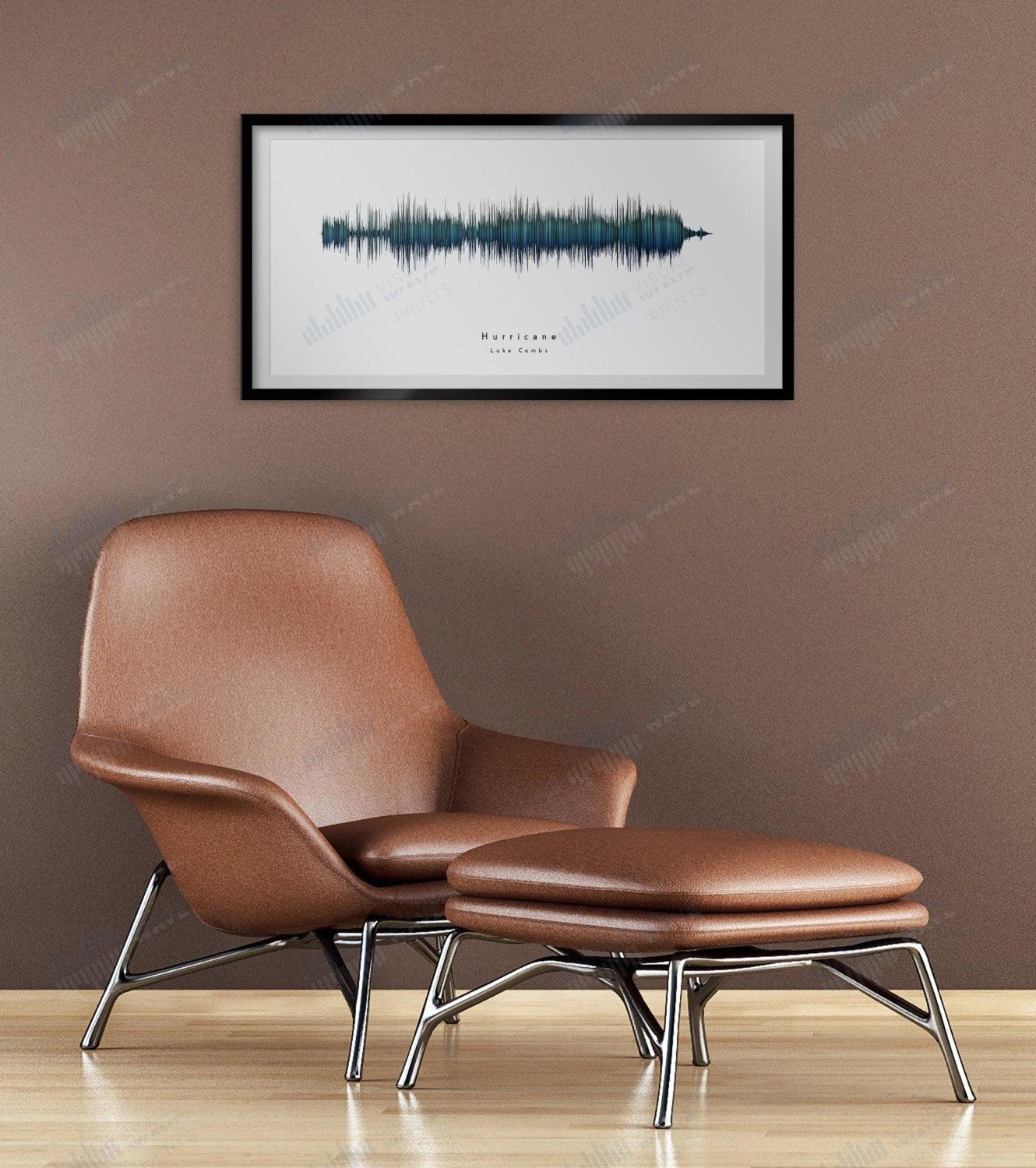 Hurricane by Luke Combs - Visual Wave Prints