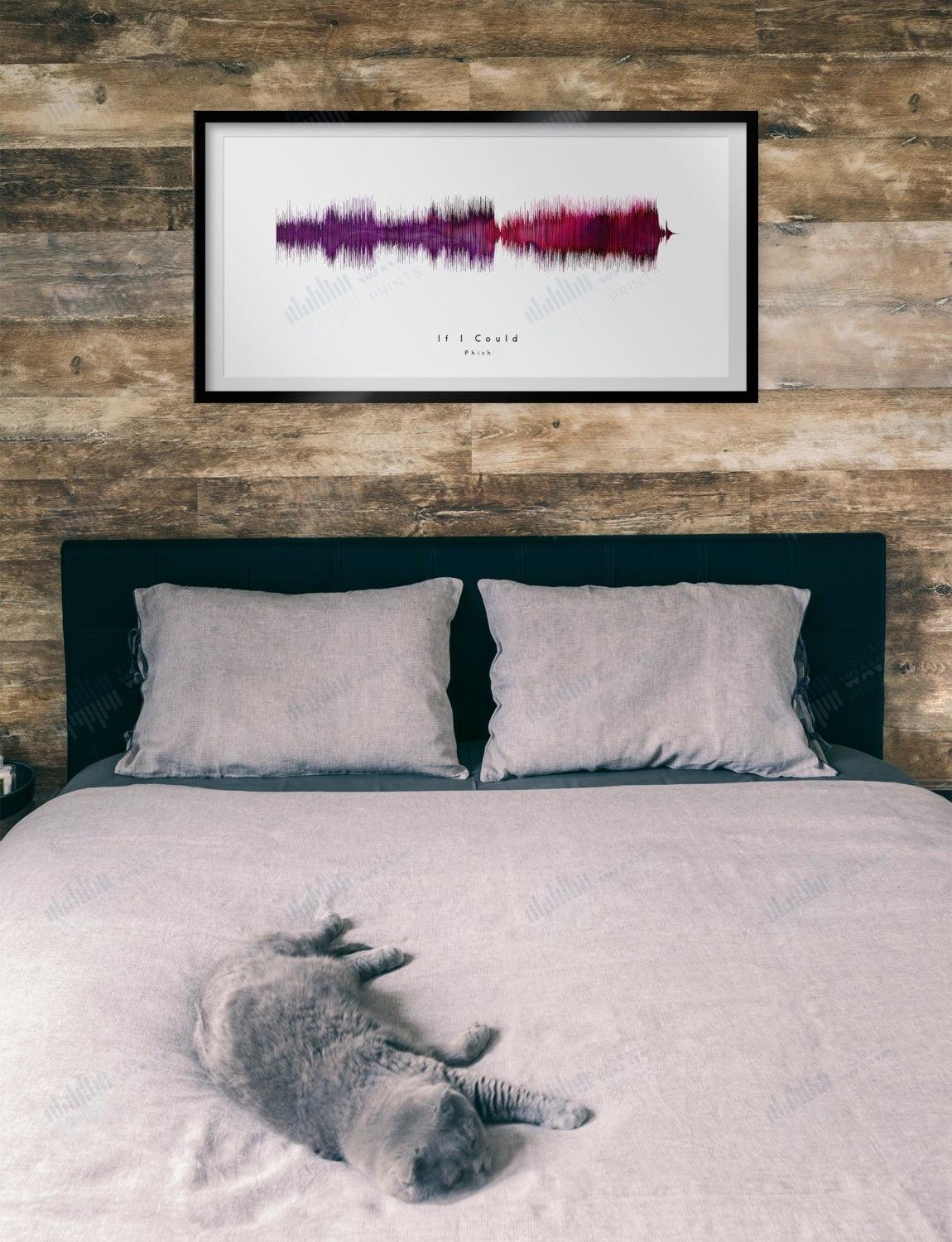 If I Could by Phish - Visual Wave Prints