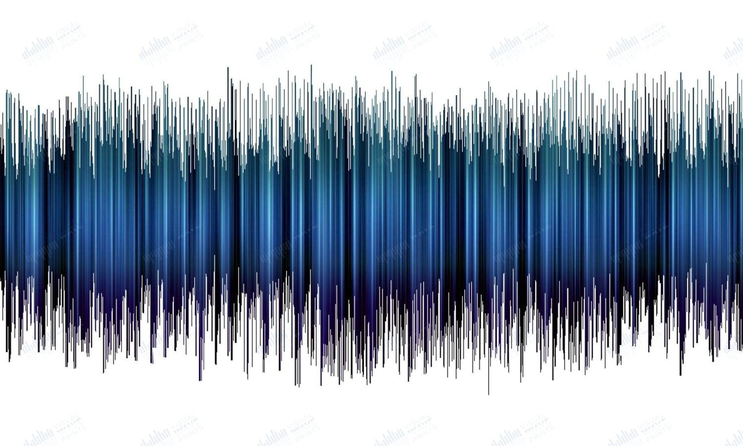 Inner City Blues by Marvin Gaye - Visual Wave Prints