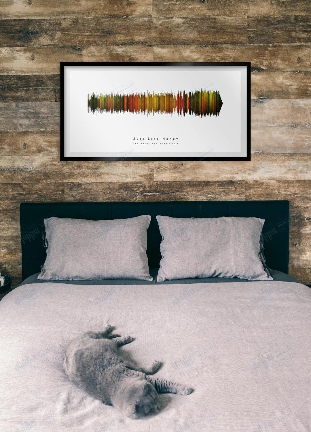 Just Like Honey by The Jesus and Mary Chain - Visual Wave Prints