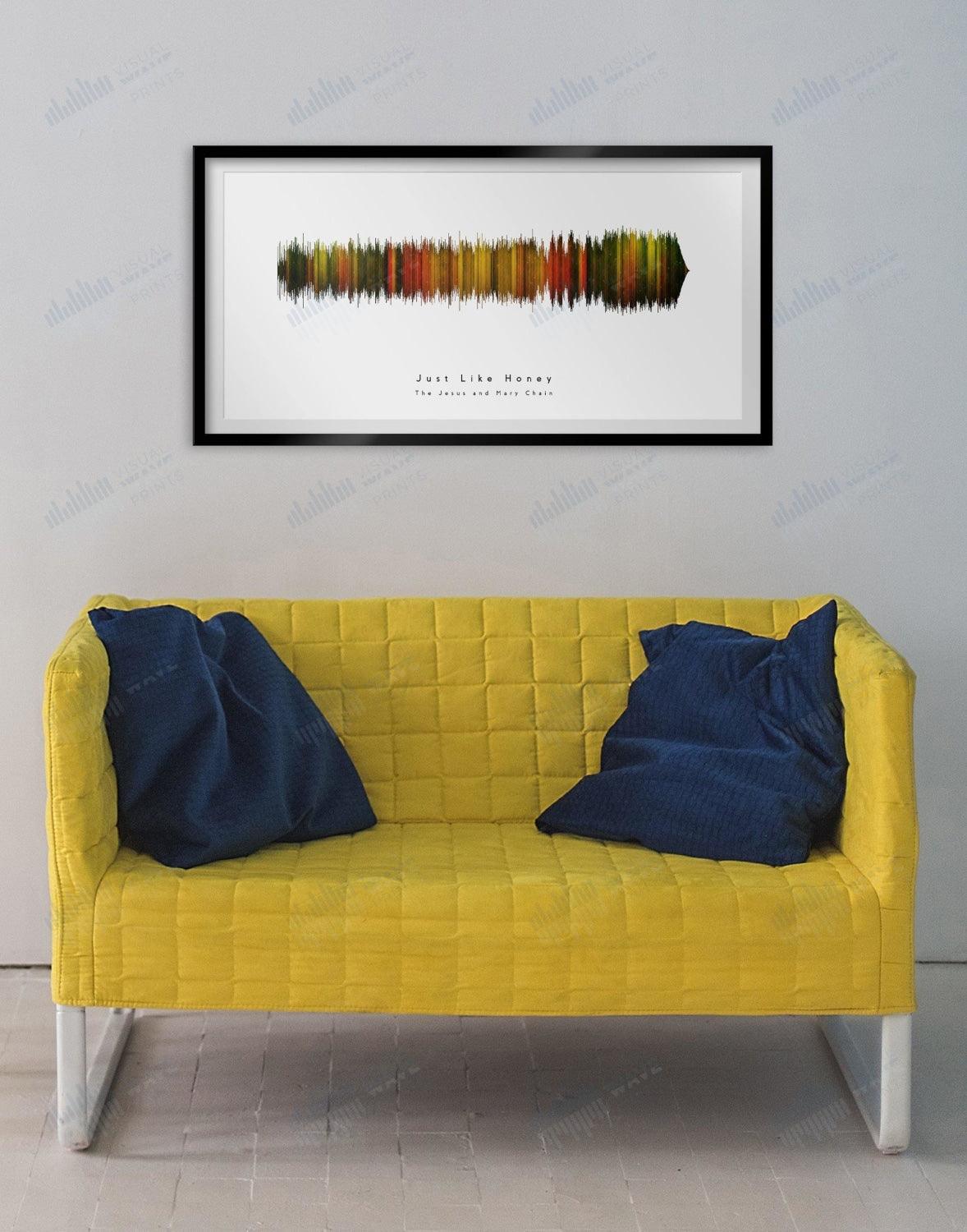 Just Like Honey by The Jesus and Mary Chain - Visual Wave Prints