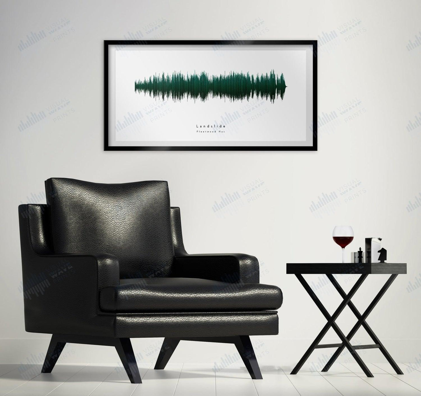 Landslide by Fleetwood Mac - Visual Wave Prints