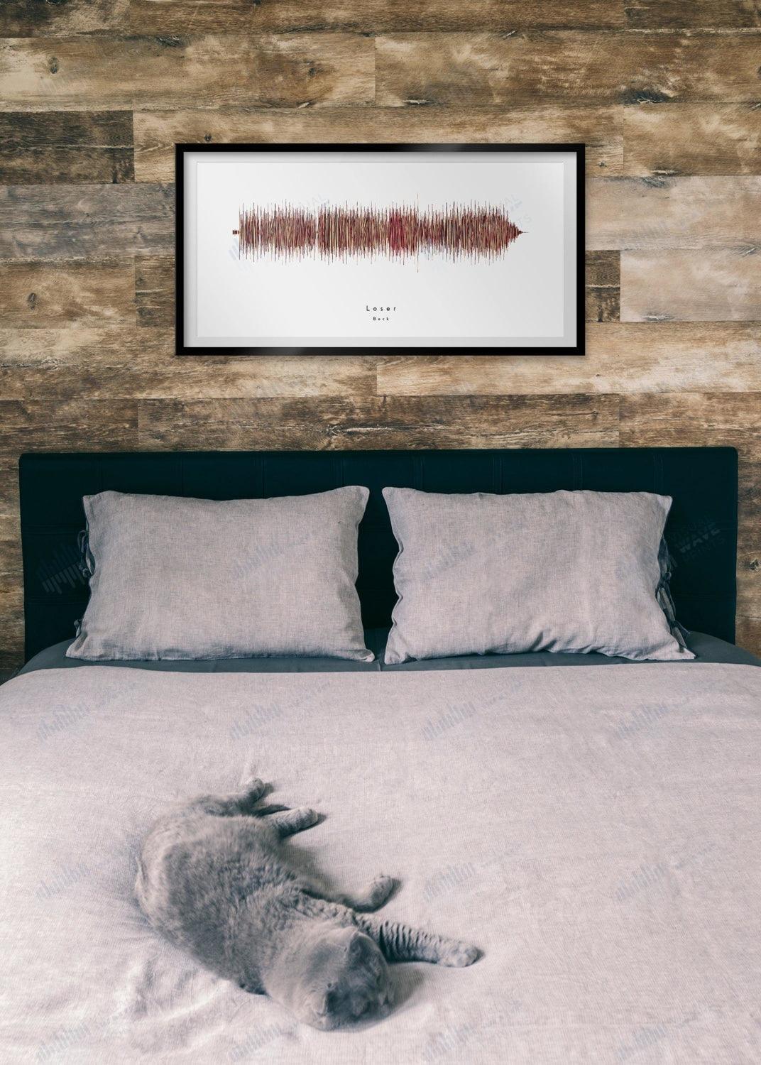 Loser by Beck - Visual Wave Prints