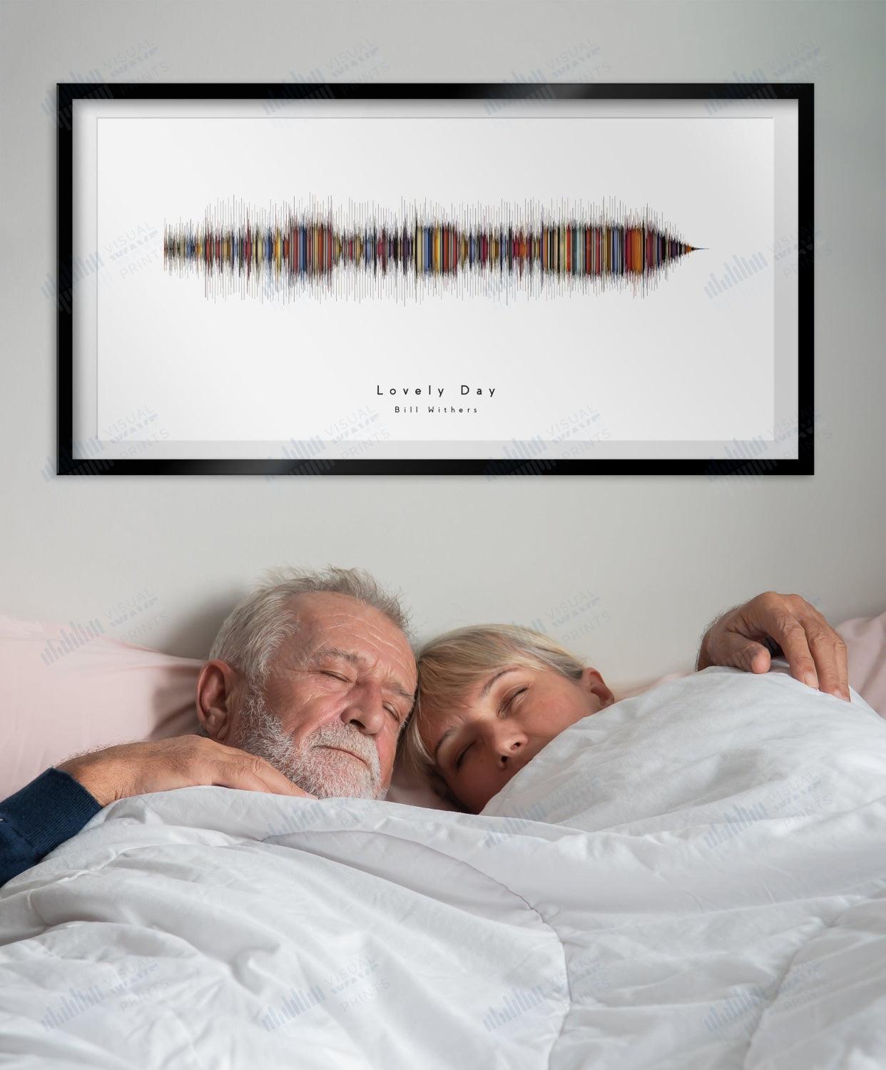 Lovely Day by Bill Withers - Visual Wave Prints