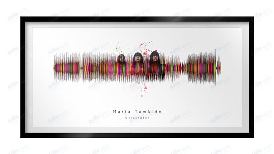 Maria También by Khruangbin - Visual Wave Prints