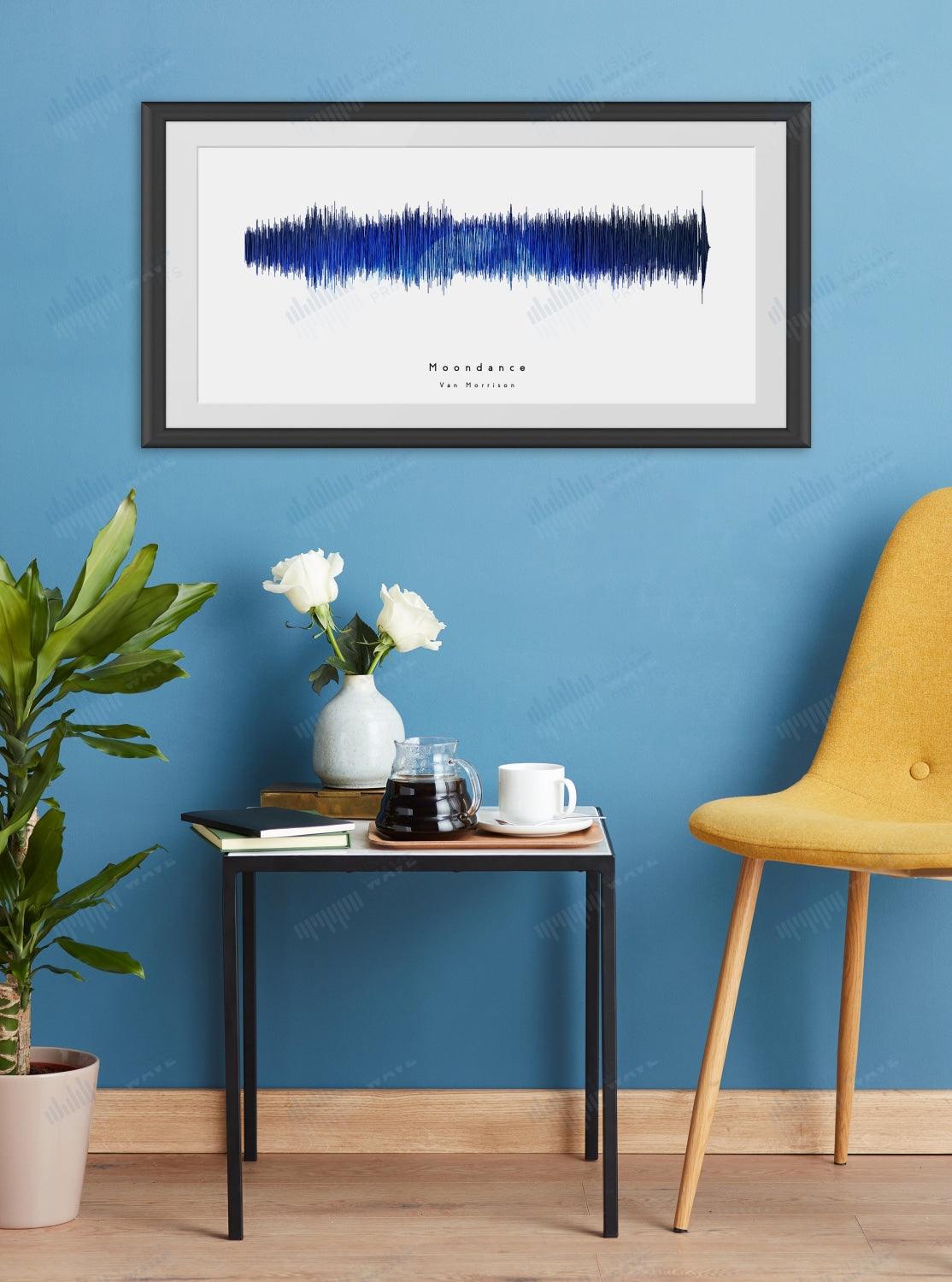 Moondance by Van Morrison - Visual Wave Prints