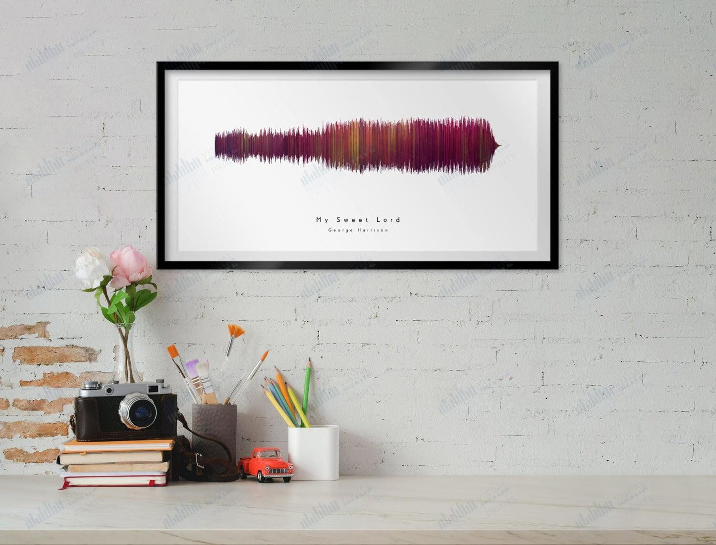 My Sweet Lord by George Harrison - Visual Wave Prints