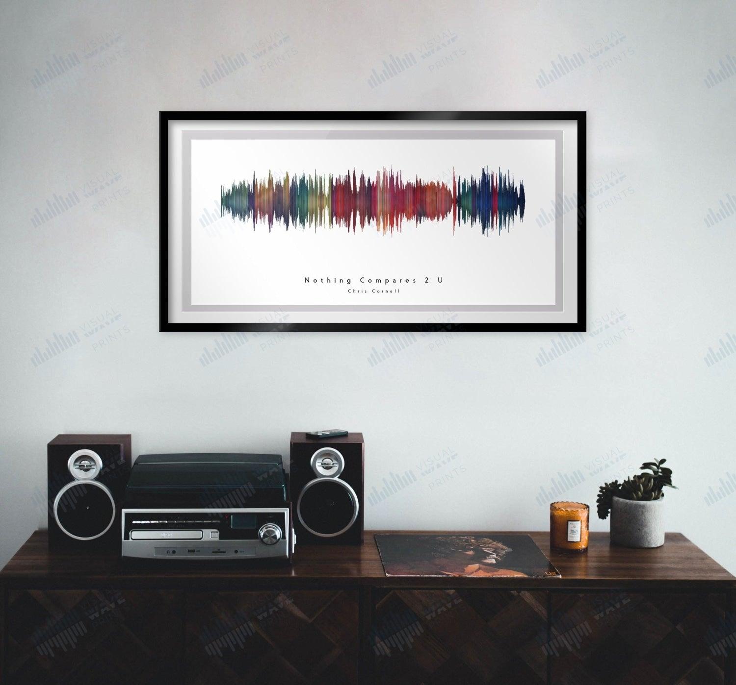 Nothing Compares 2 U by Chris Cornell - Visual Wave Prints