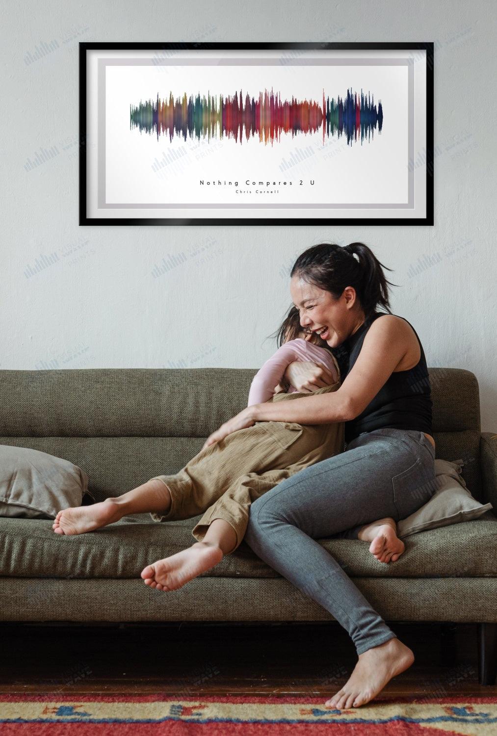 Nothing Compares 2 U by Chris Cornell - Visual Wave Prints