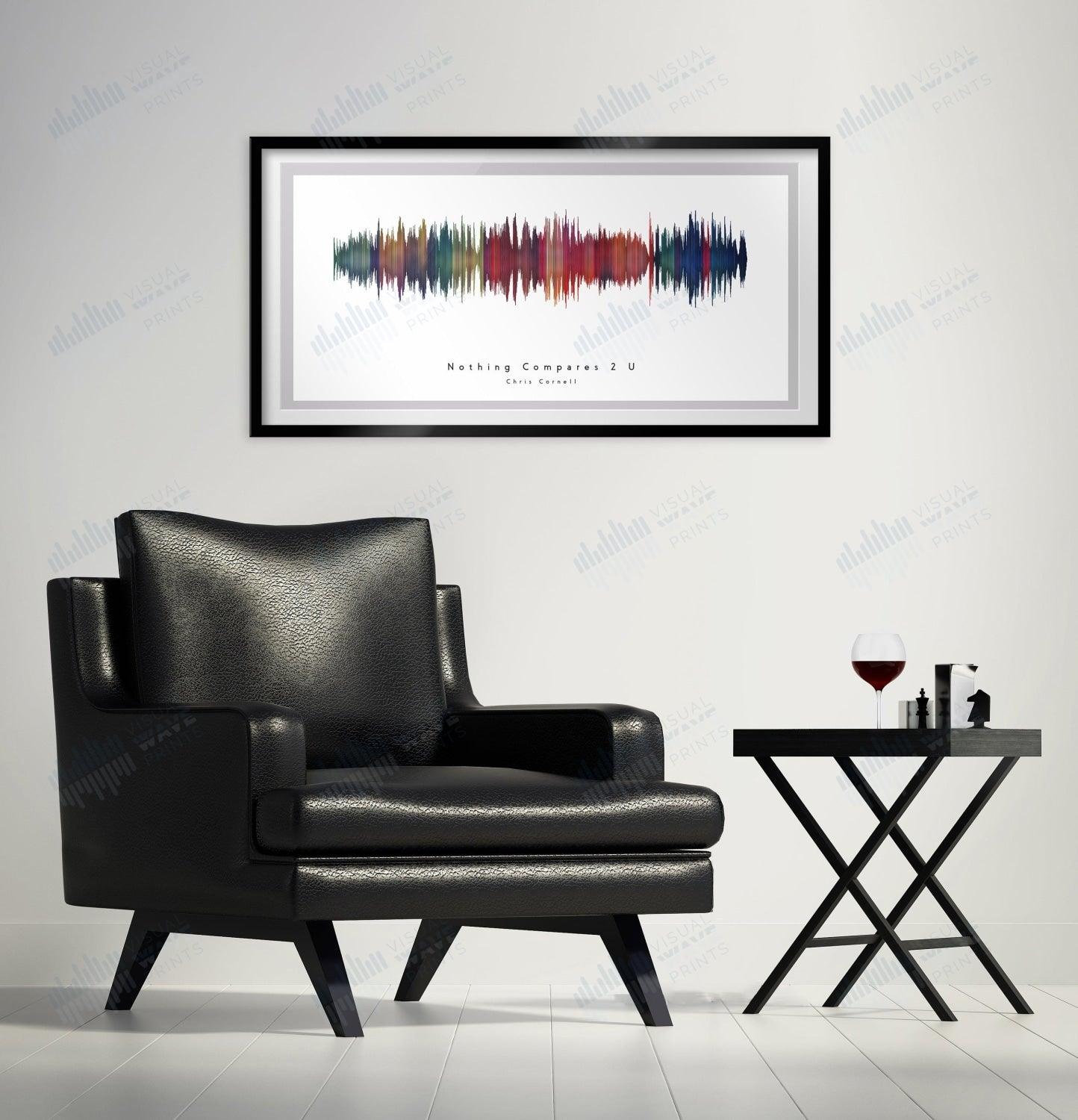 Nothing Compares 2 U by Chris Cornell - Visual Wave Prints