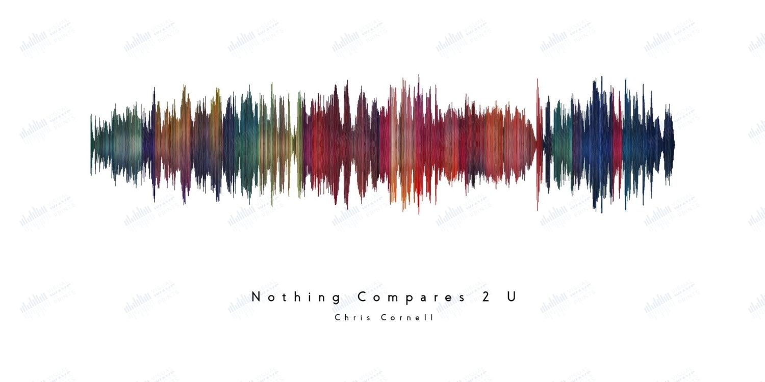 Nothing Compares 2 U by Chris Cornell - Visual Wave Prints