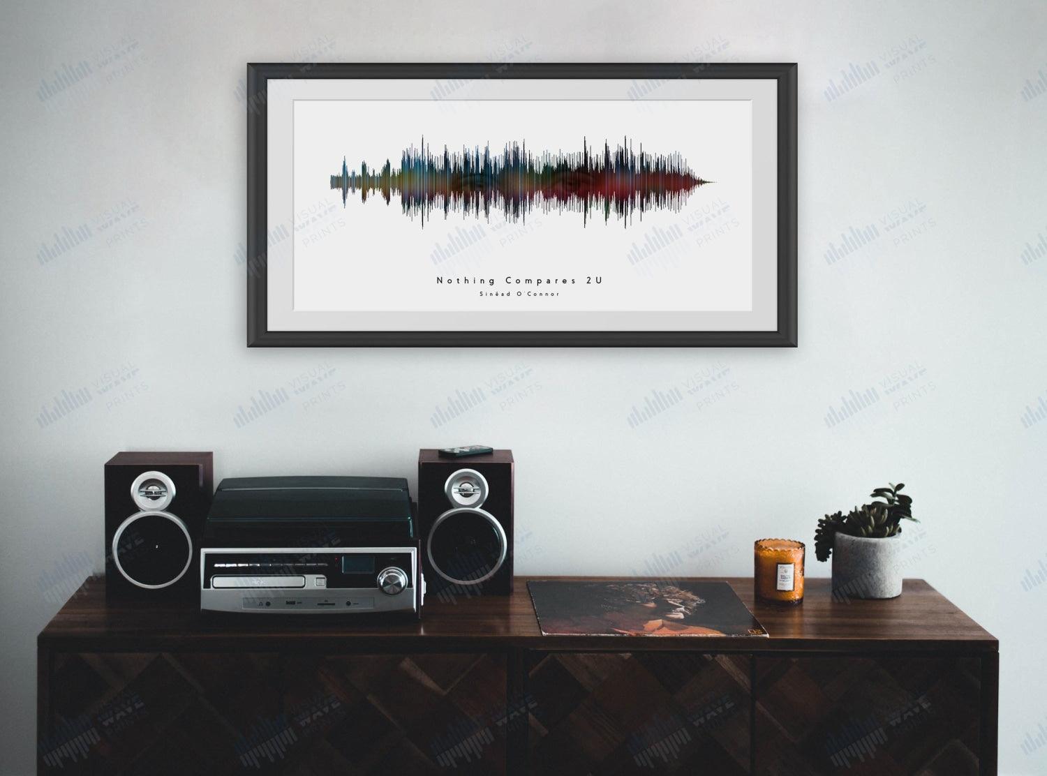 Nothing Compares 2U by Sinéad O'Connor - Visual Wave Prints