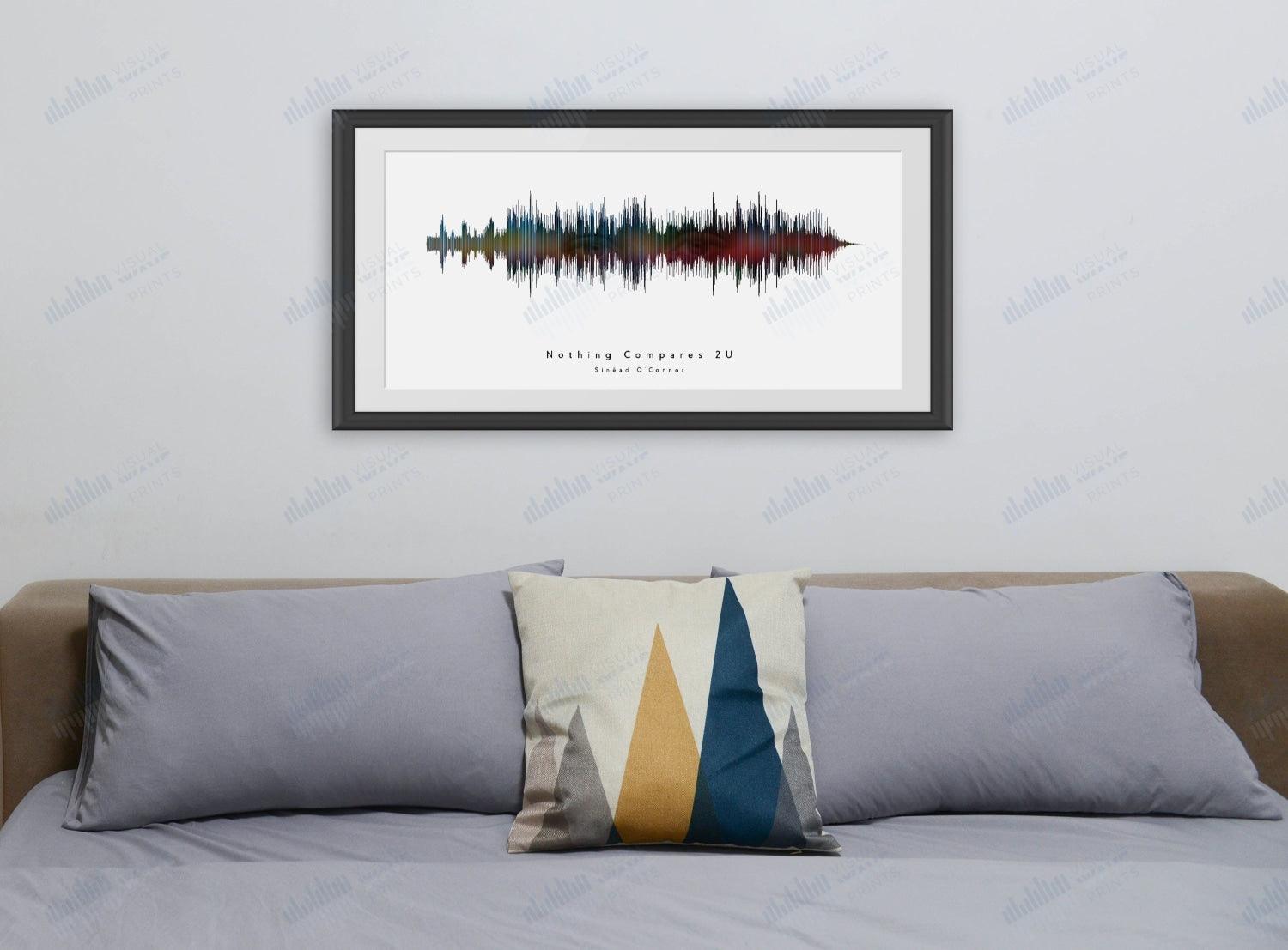 Nothing Compares 2U by Sinéad O'Connor - Visual Wave Prints