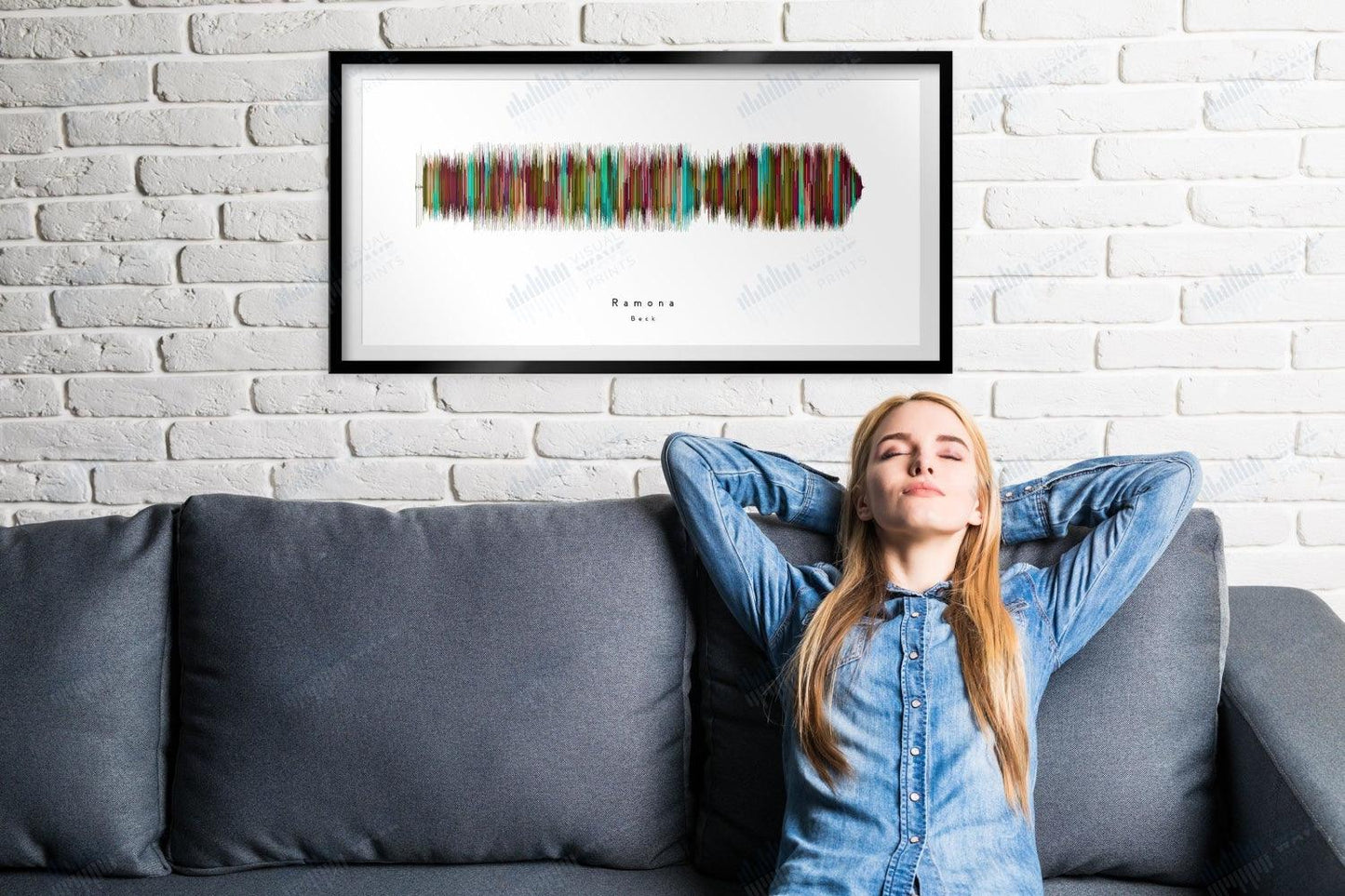 Ramona by Beck - Visual Wave Prints