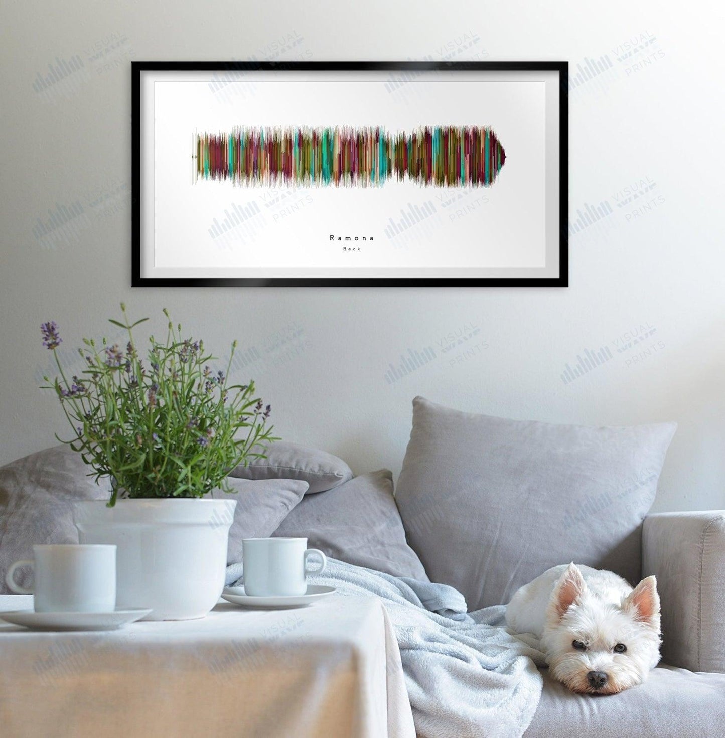 Ramona by Beck - Visual Wave Prints