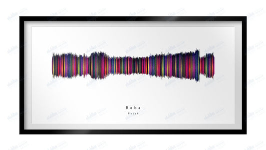 Reba by Phish - Visual Wave Prints