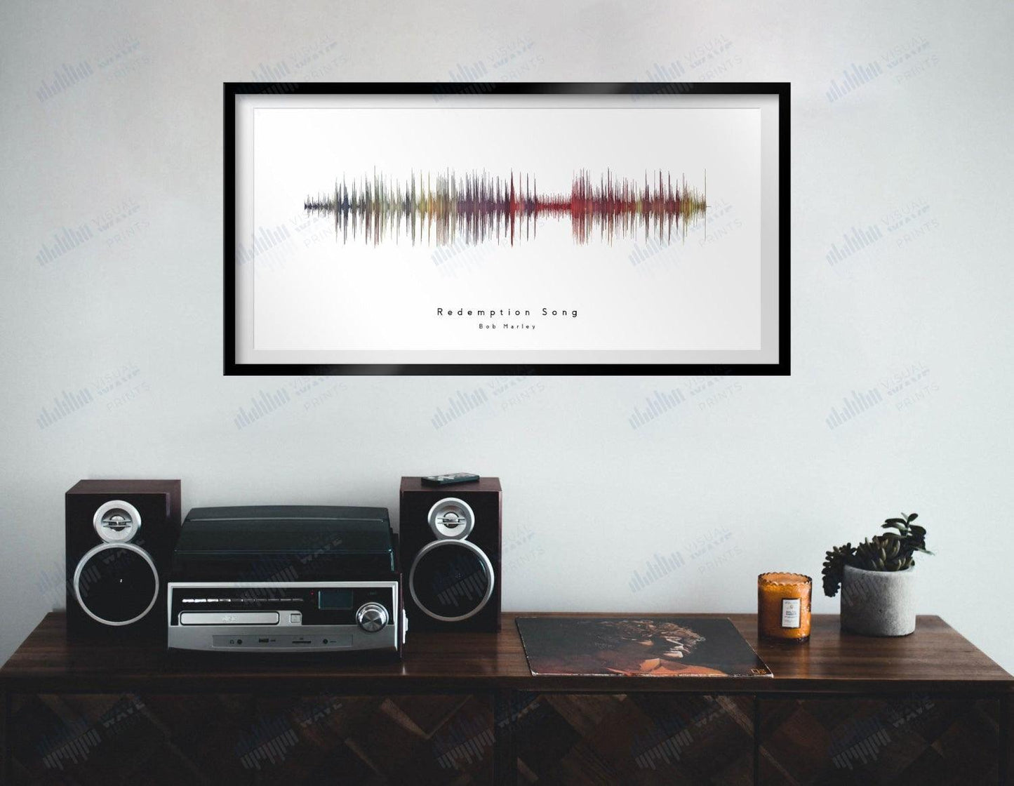 Redemption Song by Bob Marley & The Wailers - Visual Wave Prints