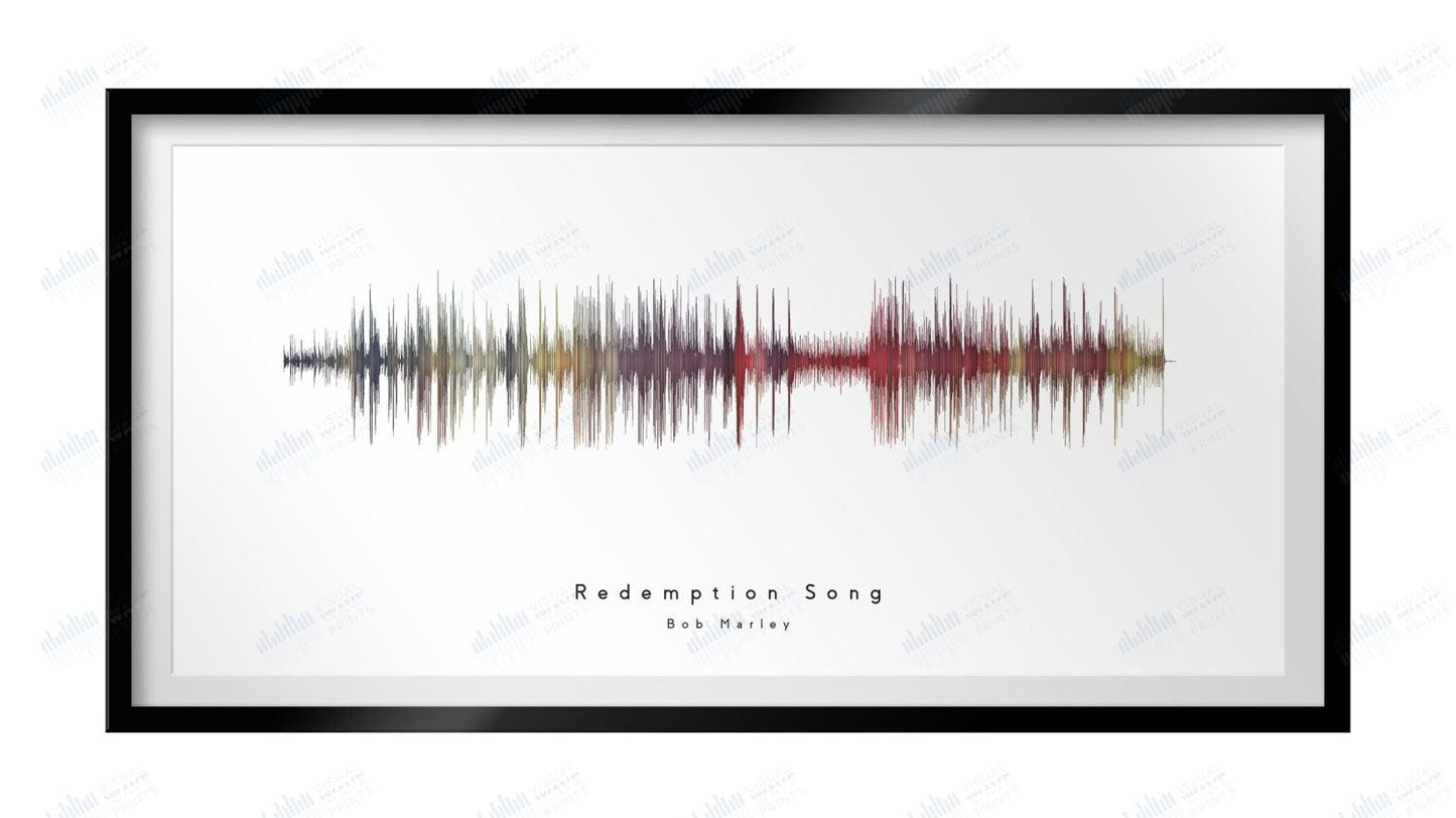 Redemption Song by Bob Marley & The Wailers - Visual Wave Prints