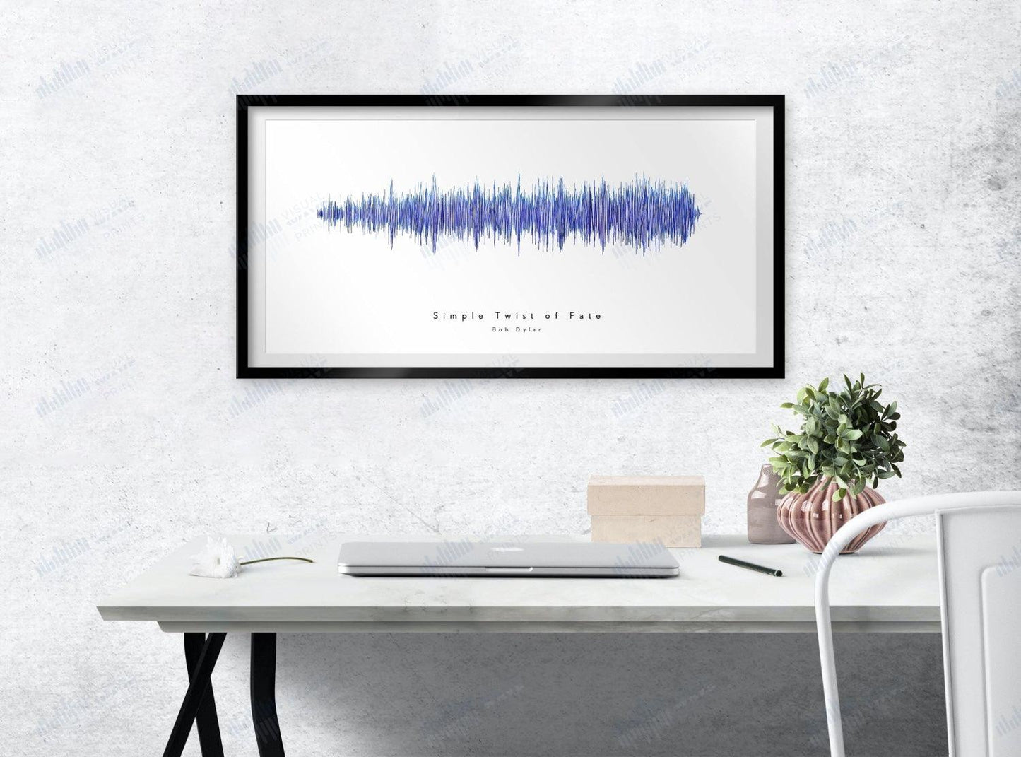 Simple Twist of Fate by Bob Dylan - Visual Wave Prints