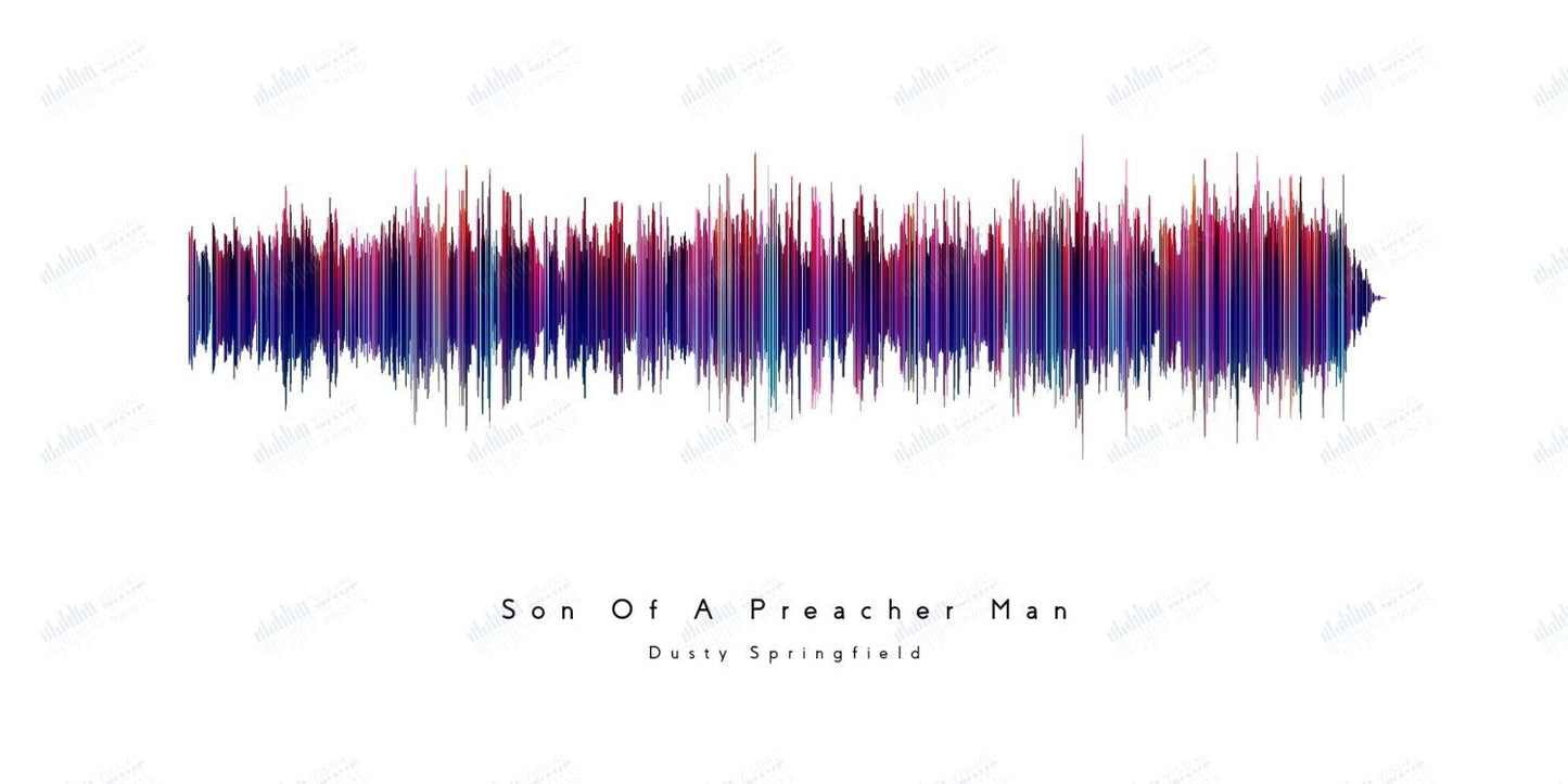 Son of a Preacher Man by Dusty Springfield - Visual Wave Prints