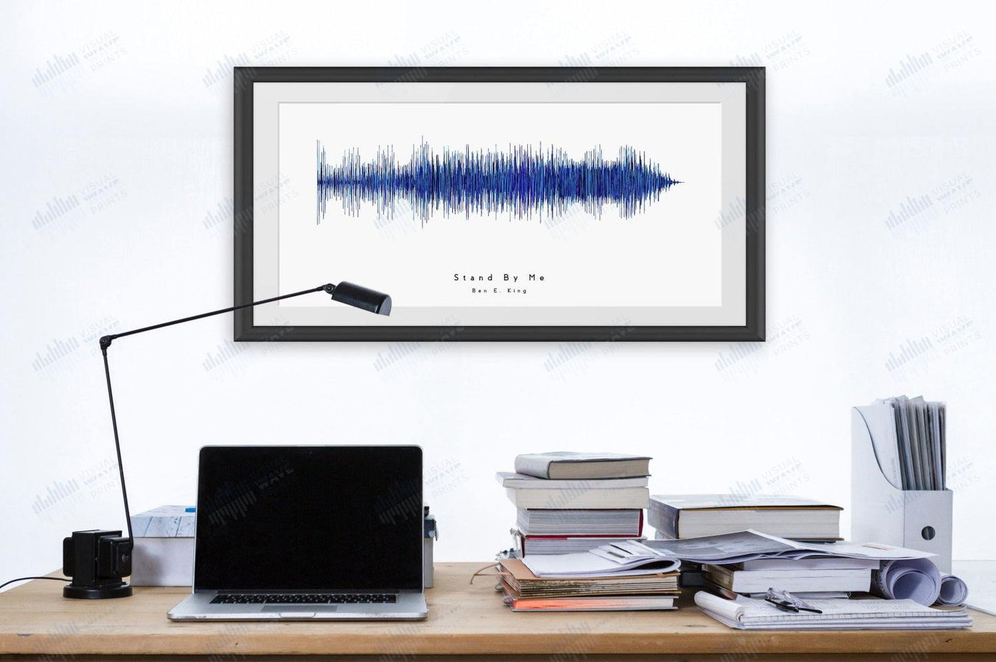 Stand By Me by Ben E. King - Visual Wave Prints