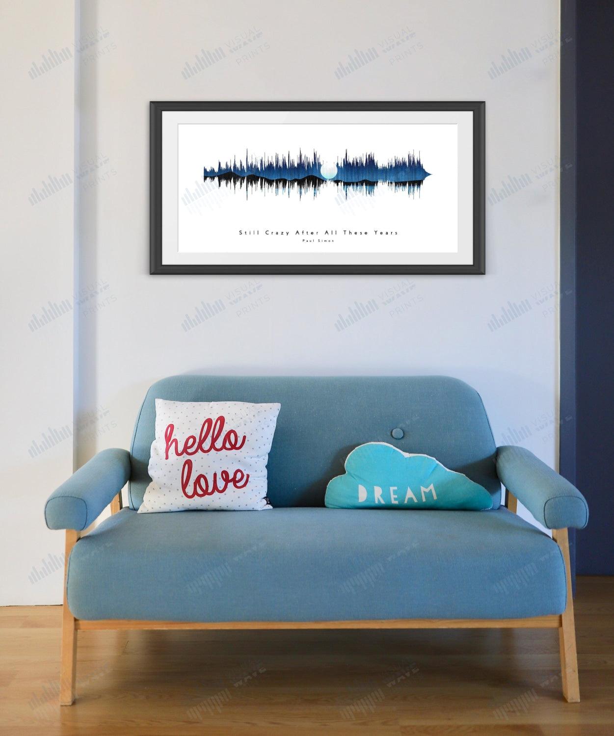 Still Crazy After All These Years by Paul Simon - Visual Wave Prints
