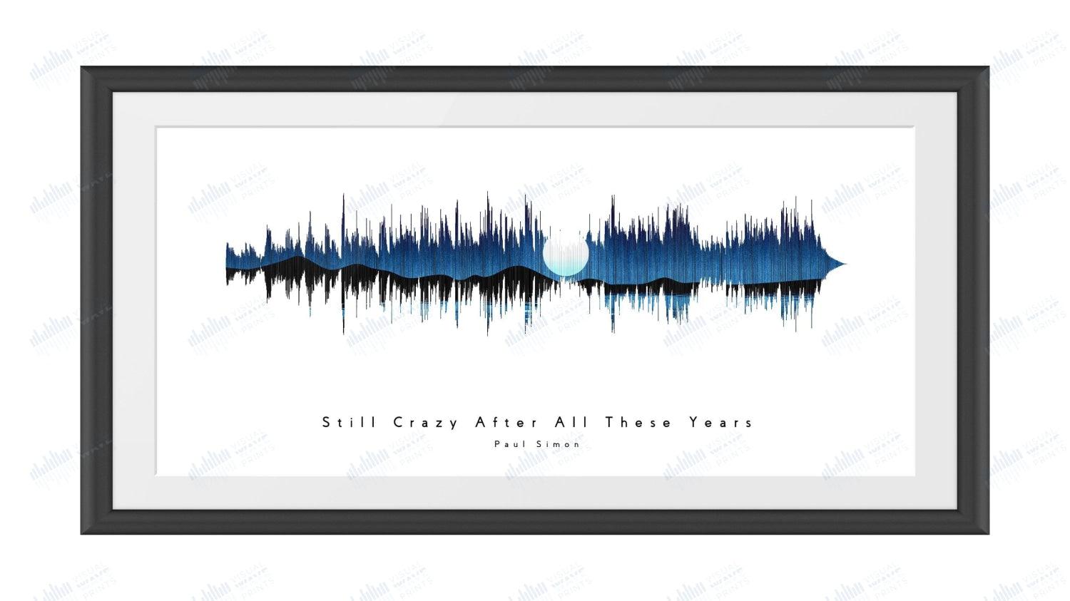 Still Crazy After All These Years by Paul Simon - Visual Wave Prints