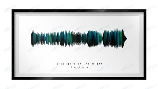 Strangers In the Night by Frank Sinatra - Visual Wave Prints