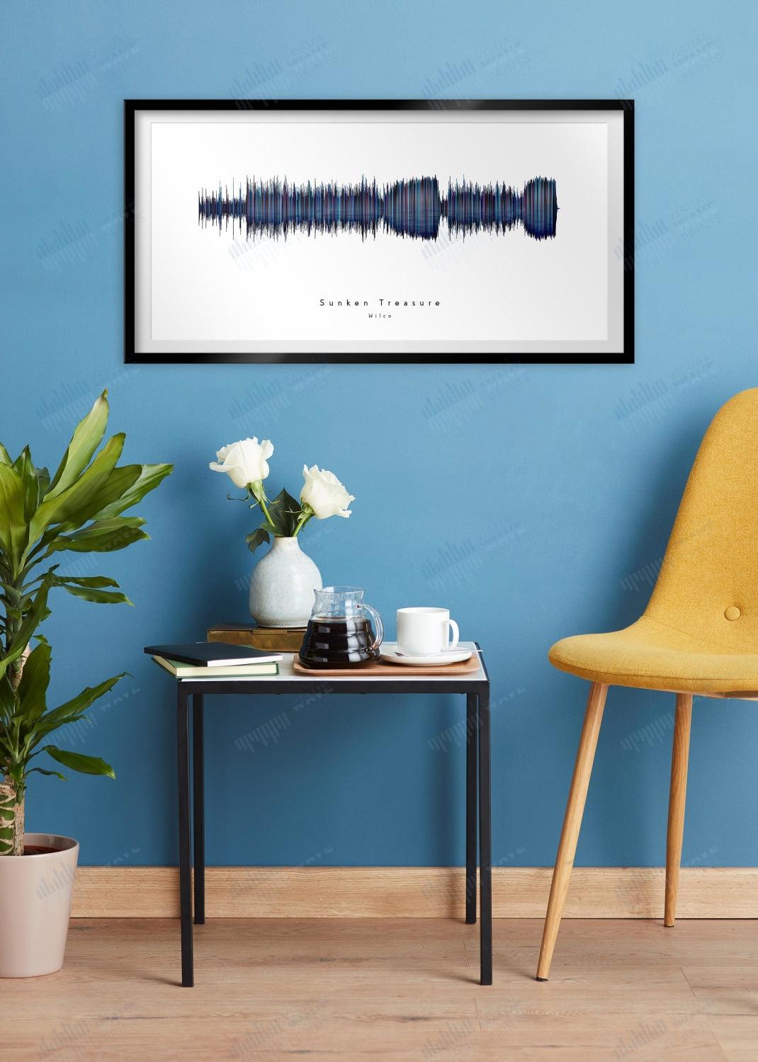 Sunken Treasure by Wilco - Visual Wave Prints