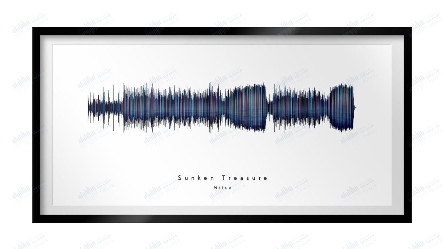 Sunken Treasure by Wilco - Visual Wave Prints