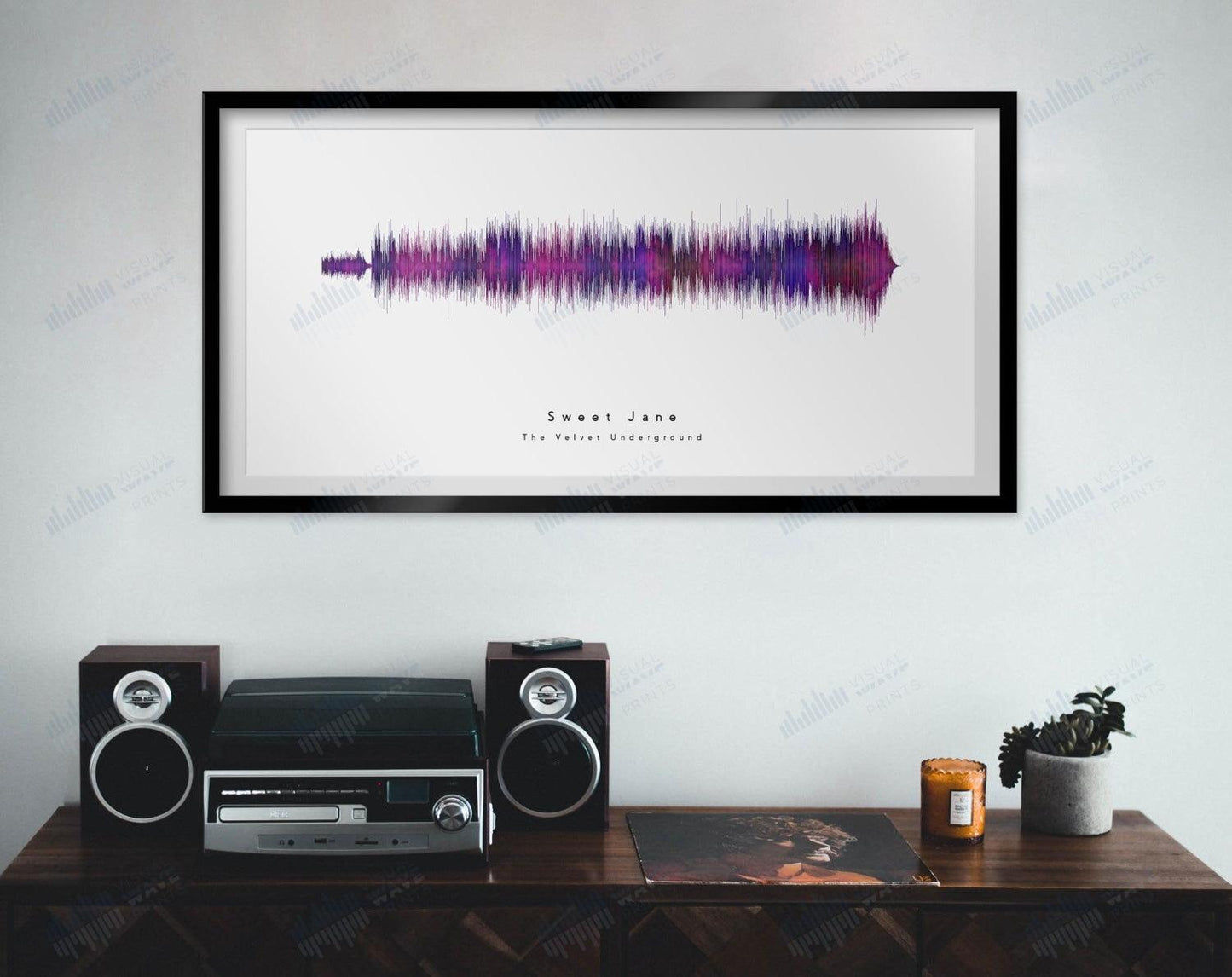 Sweet Jane by The Velvet Underground - Visual Wave Prints