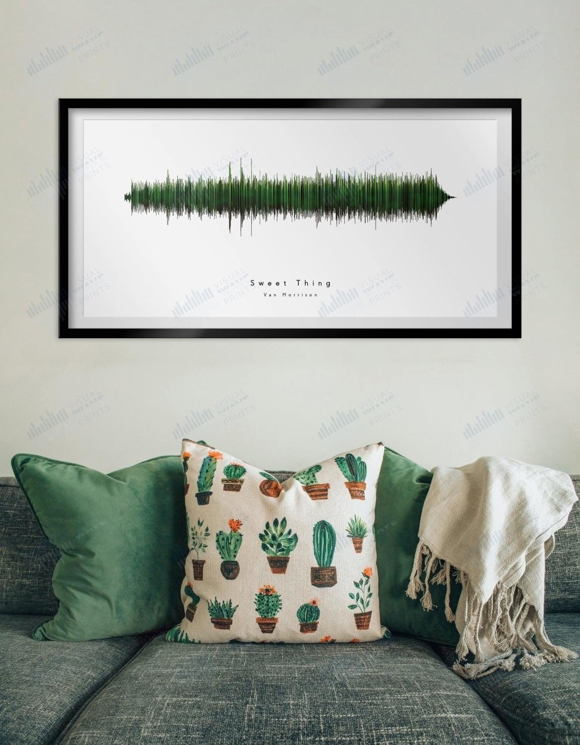 Sweet Thing by Van Morrison - Visual Wave Prints