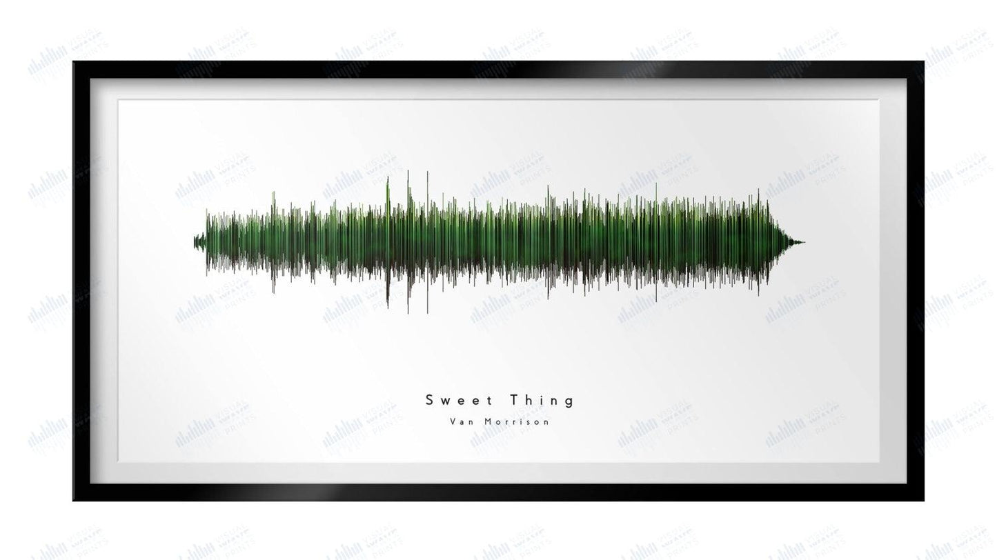 Sweet Thing by Van Morrison - Visual Wave Prints