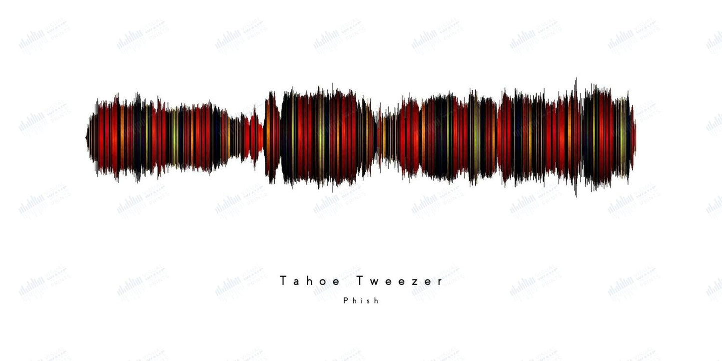 Tahoe Tweezer by Phish - Visual Wave Prints