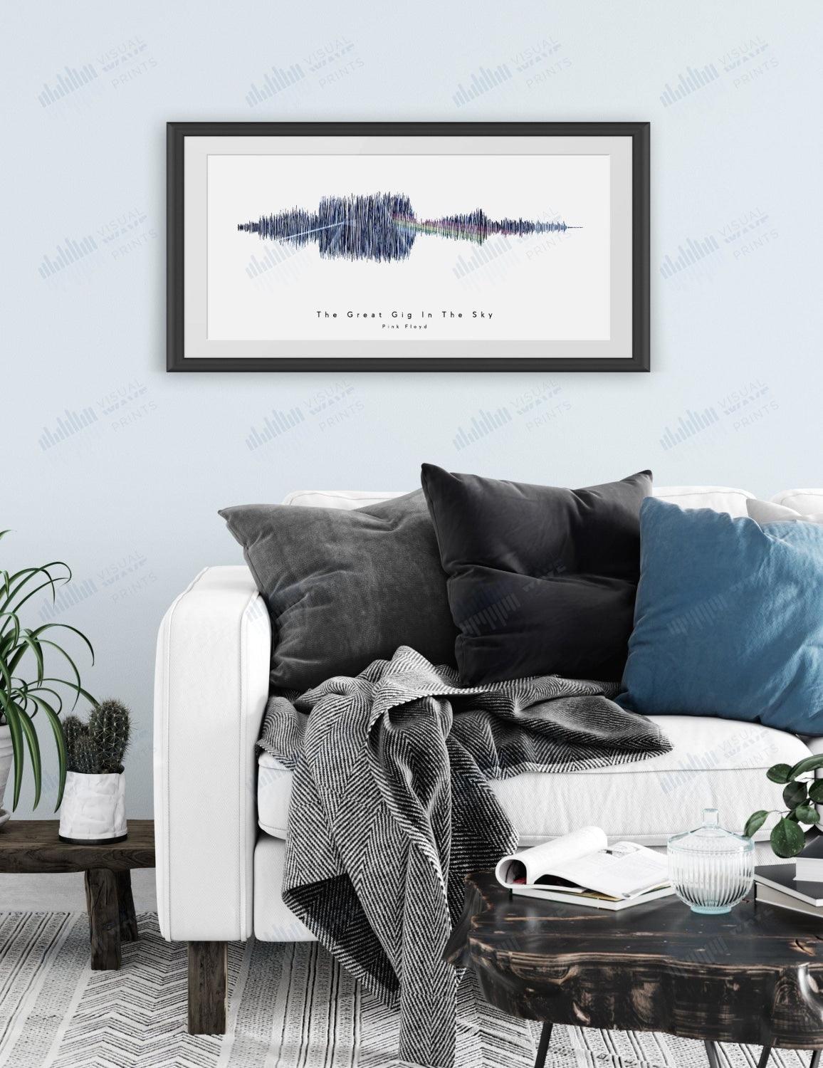 The Great Gig in the Sky by Pink Floyd - Visual Wave Prints