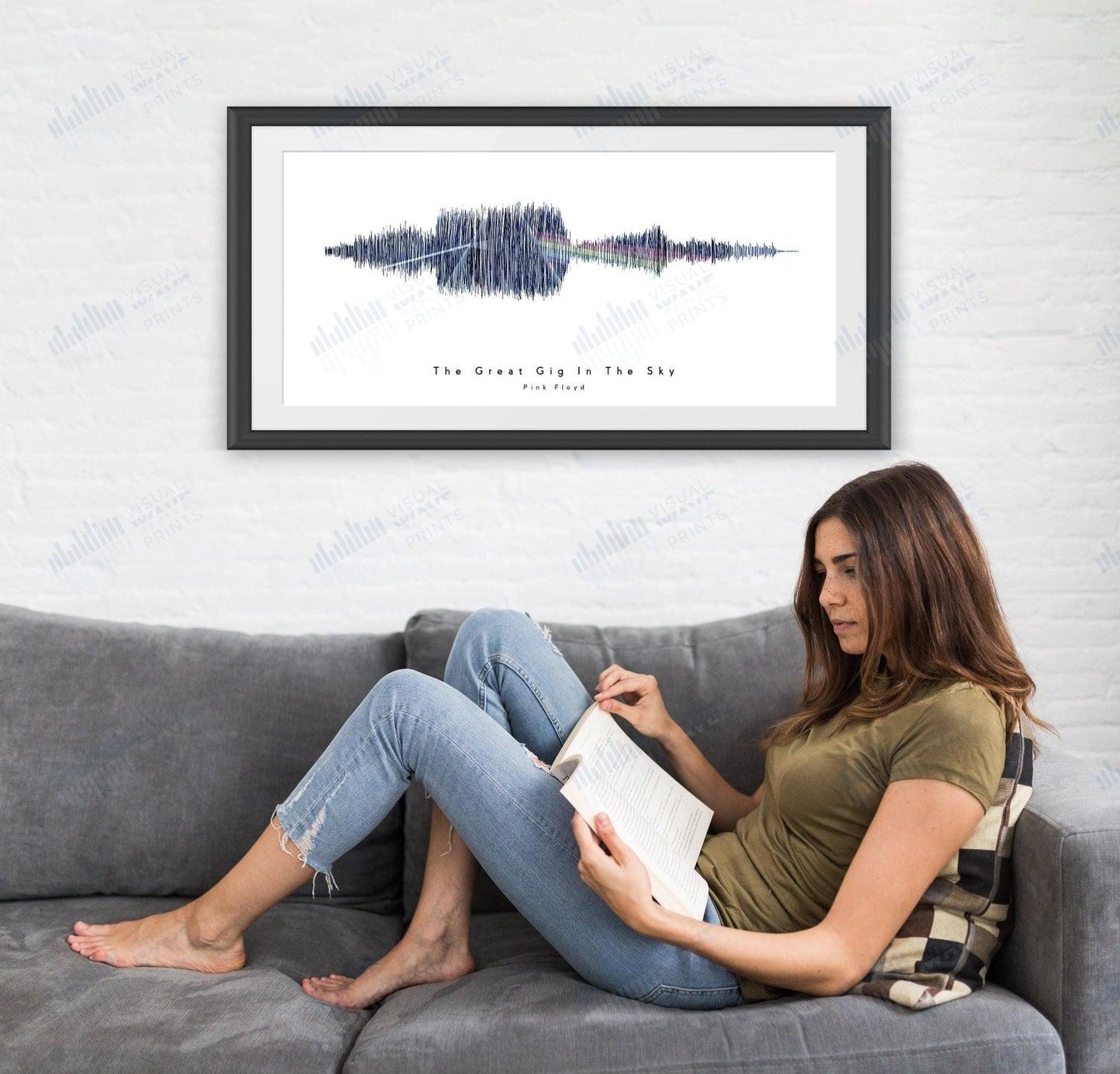 The Great Gig in the Sky by Pink Floyd - Visual Wave Prints