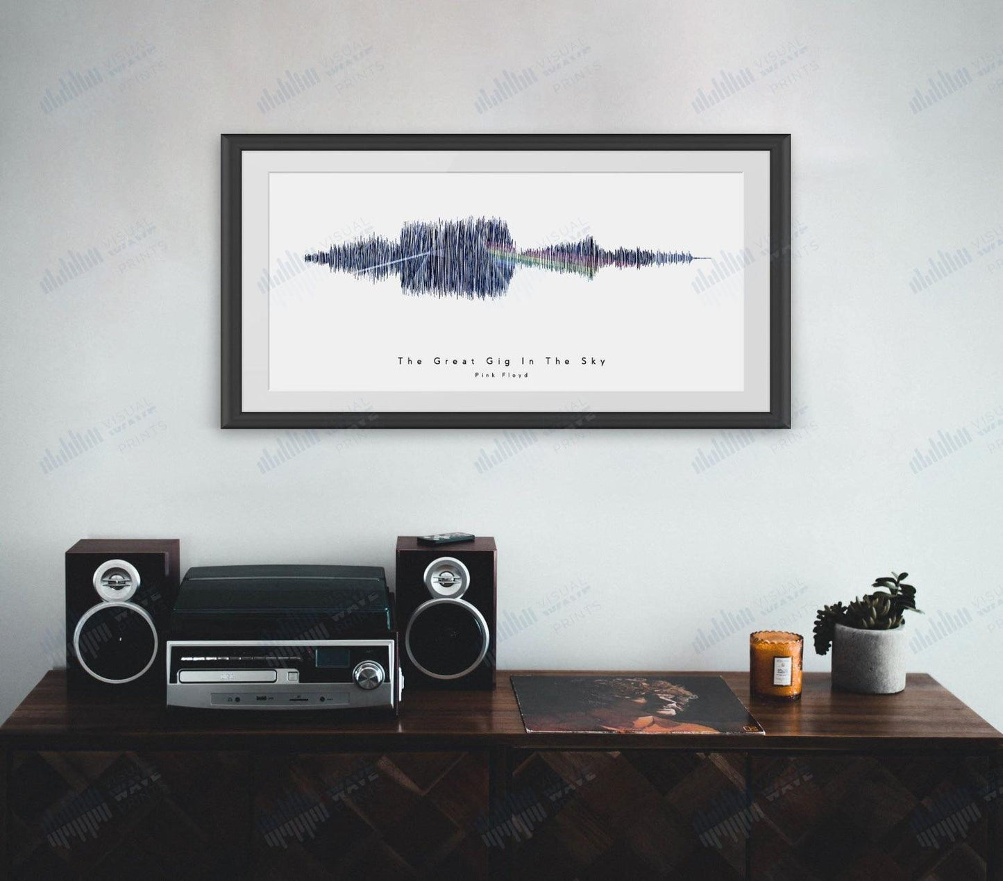 The Great Gig in the Sky by Pink Floyd - Visual Wave Prints